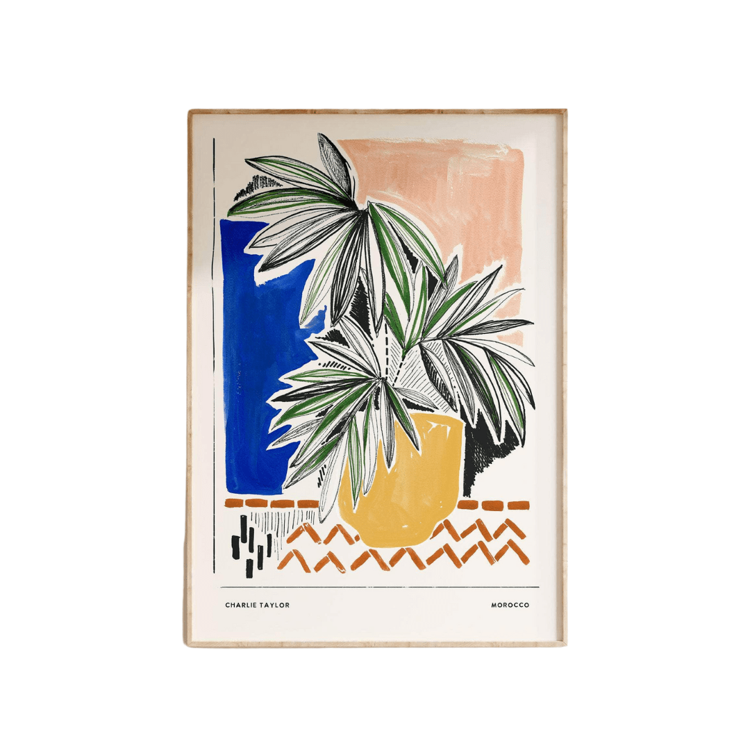 'Garden Calm' Print