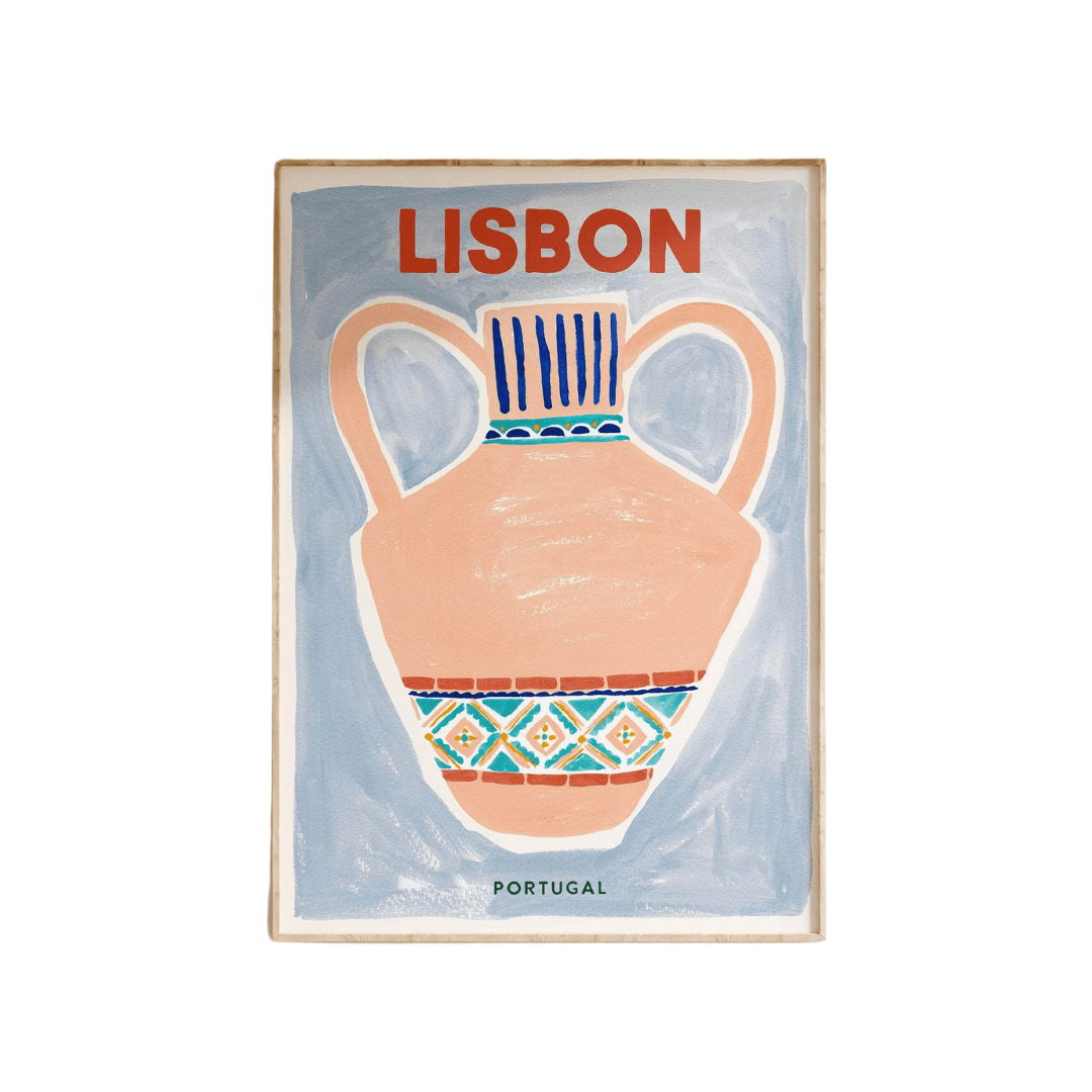 'Lisbon Pot' Print