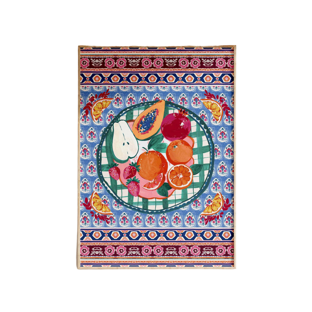 'Fruity Plate' Print