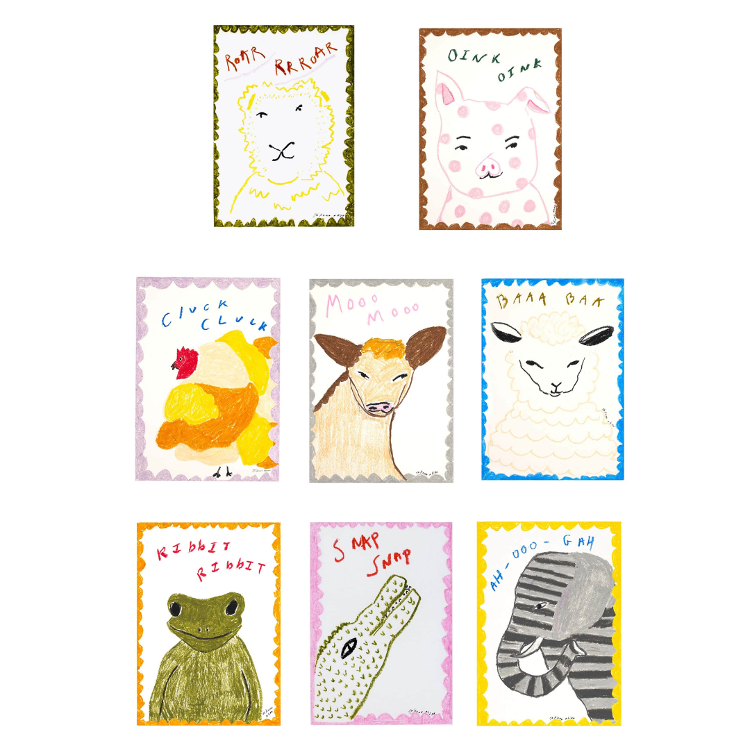 Oink Oink Piggy Print