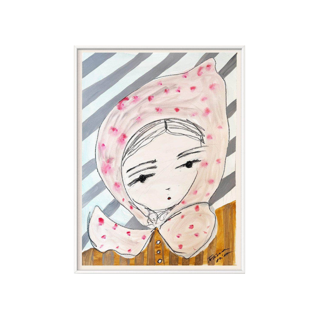 Girl in the Wind - Original Art Work
