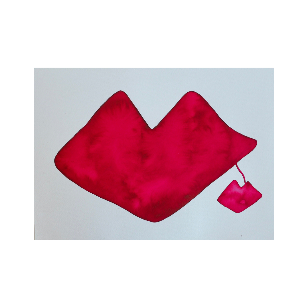 Original Painting of Lips #6