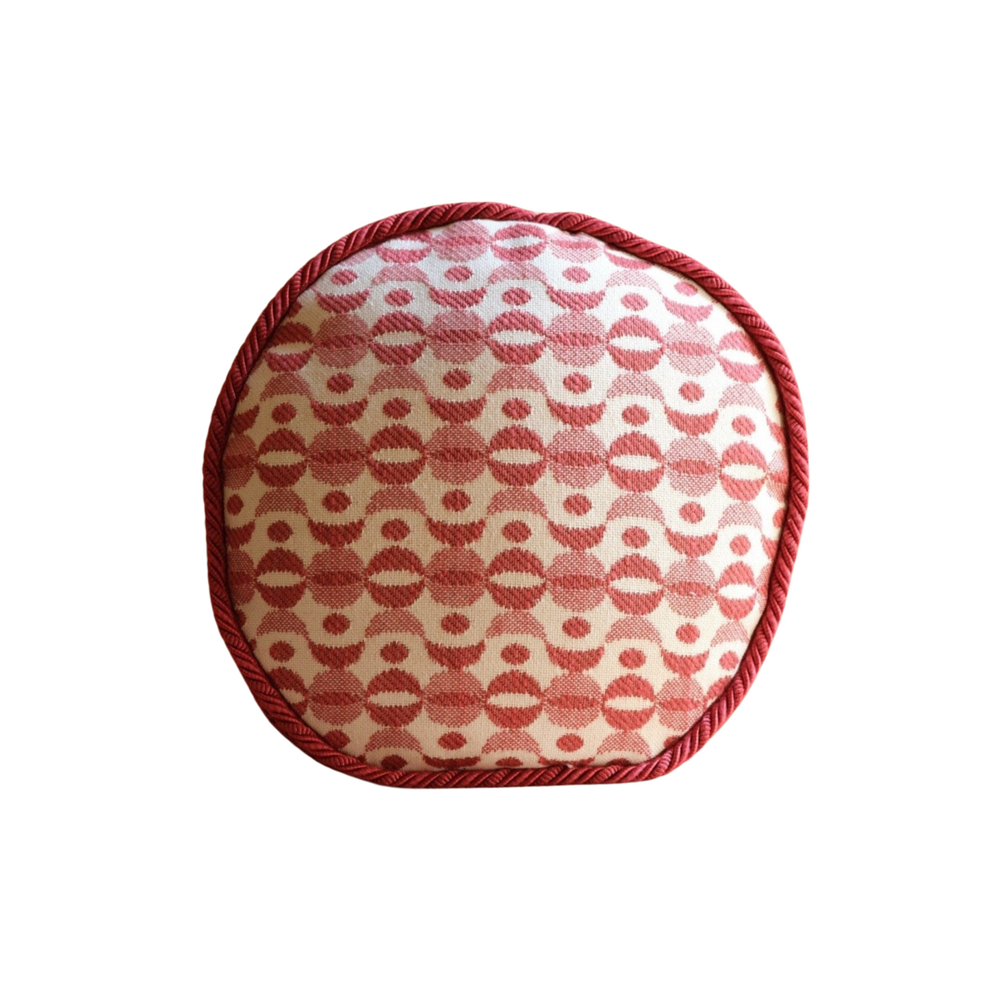 Round Pillow with Piping Cord