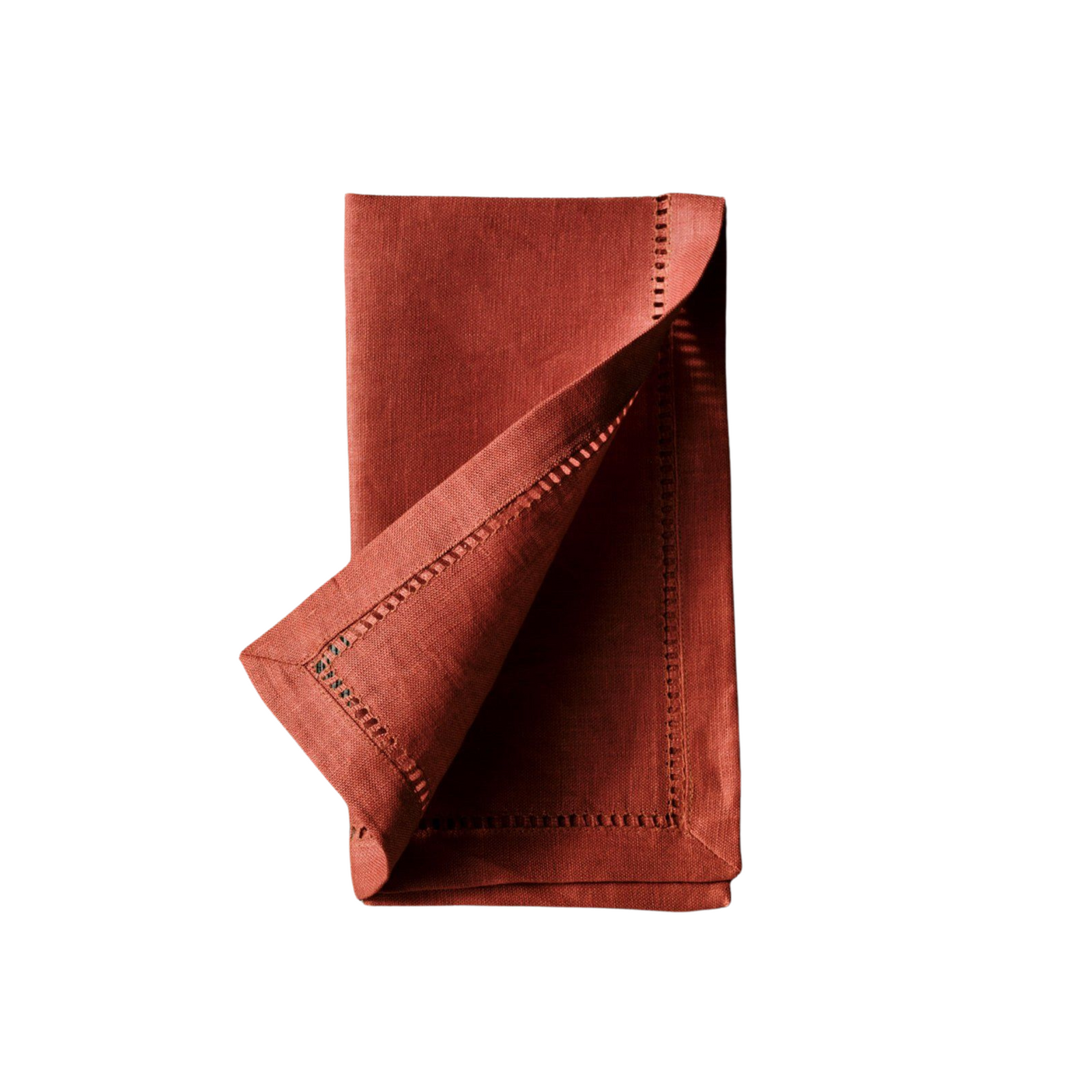 Pair of Linen Napkin Rust