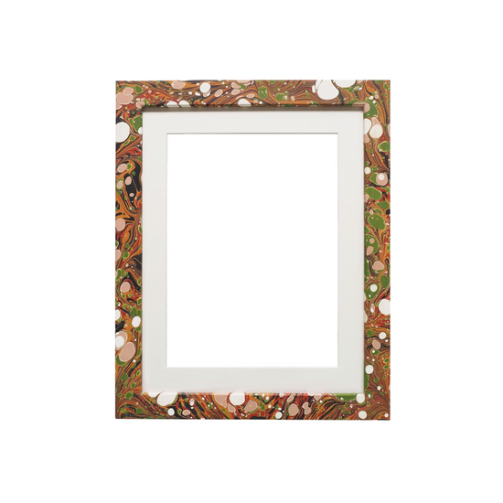 Hand Marbled Igneus Frame