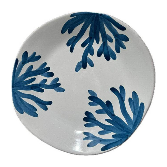 Blue Coral Plate - Corallo