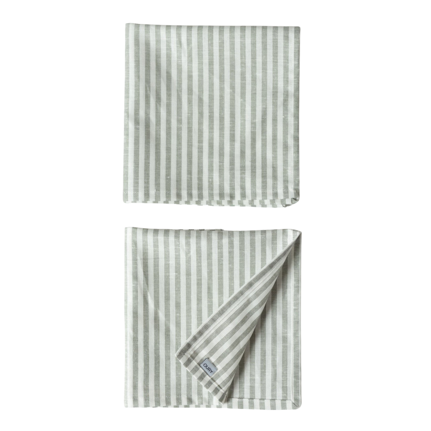 Grey Stripes Napkins (Set of 2)