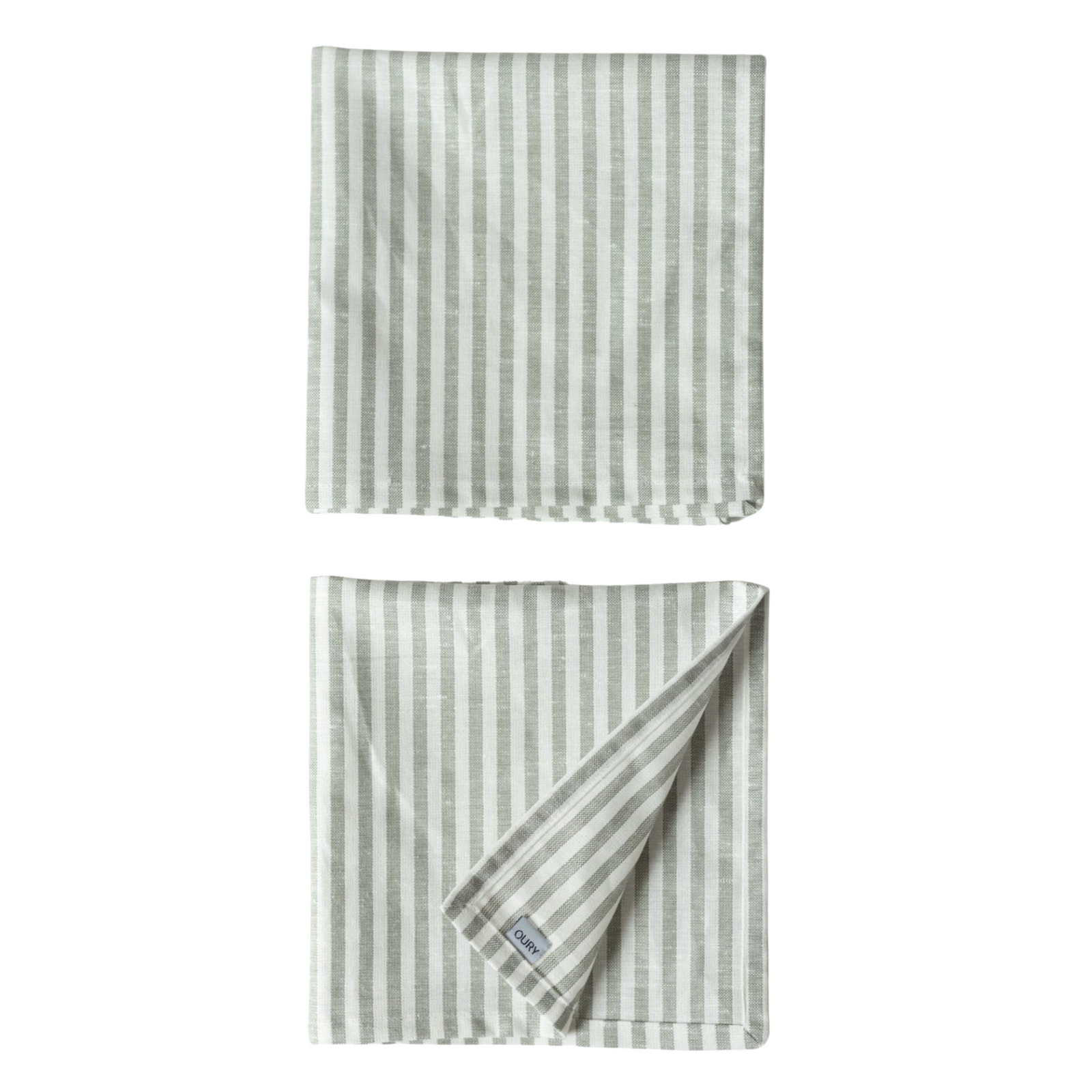 Grey Stripes Napkins (Set of 2)
