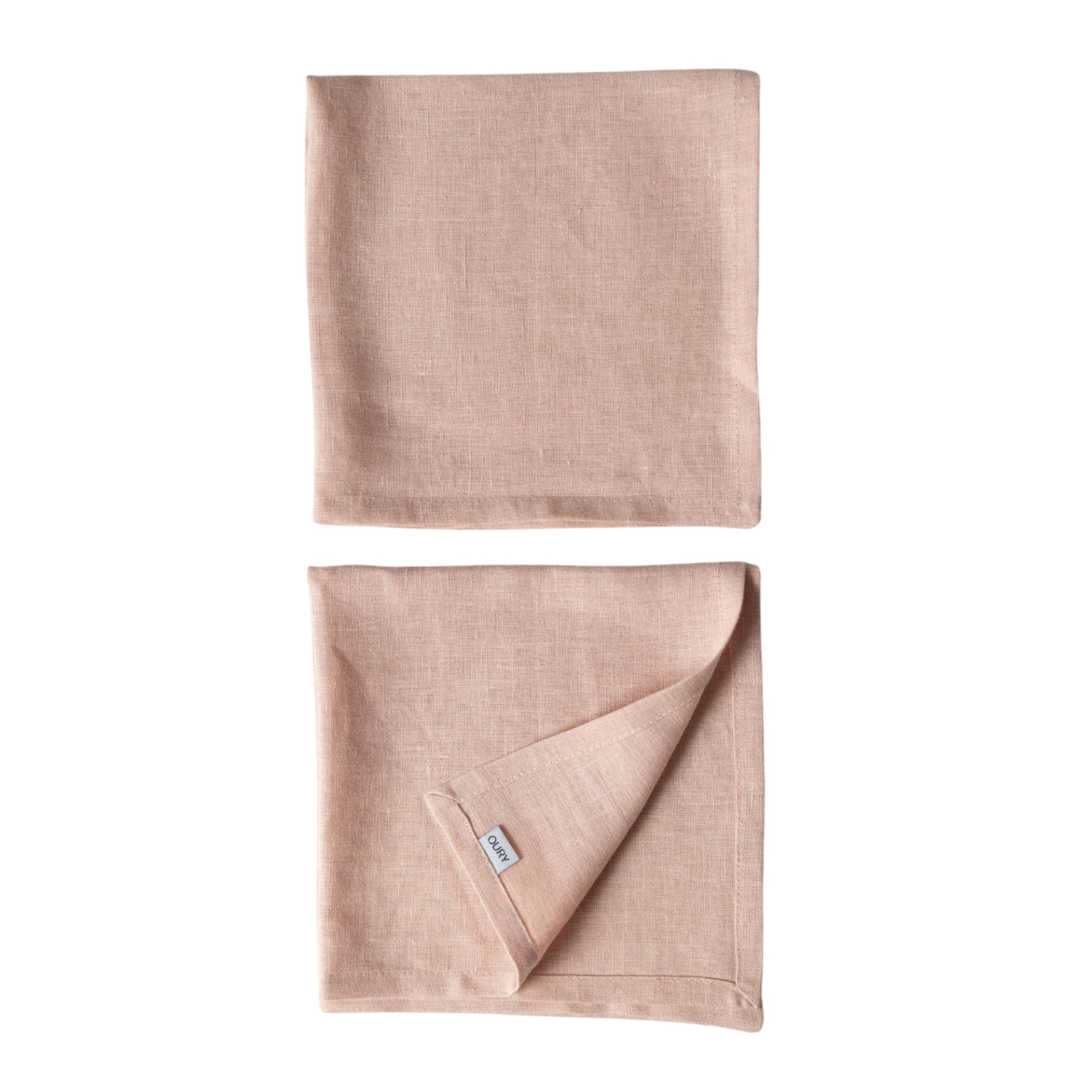 Pale Pink Napkins (Set of 2)