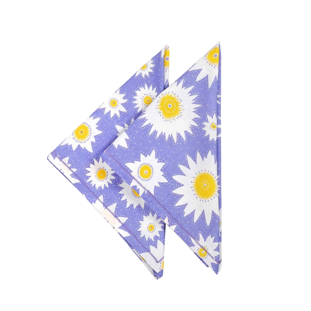 Lily Flower Napkins - Set of 2