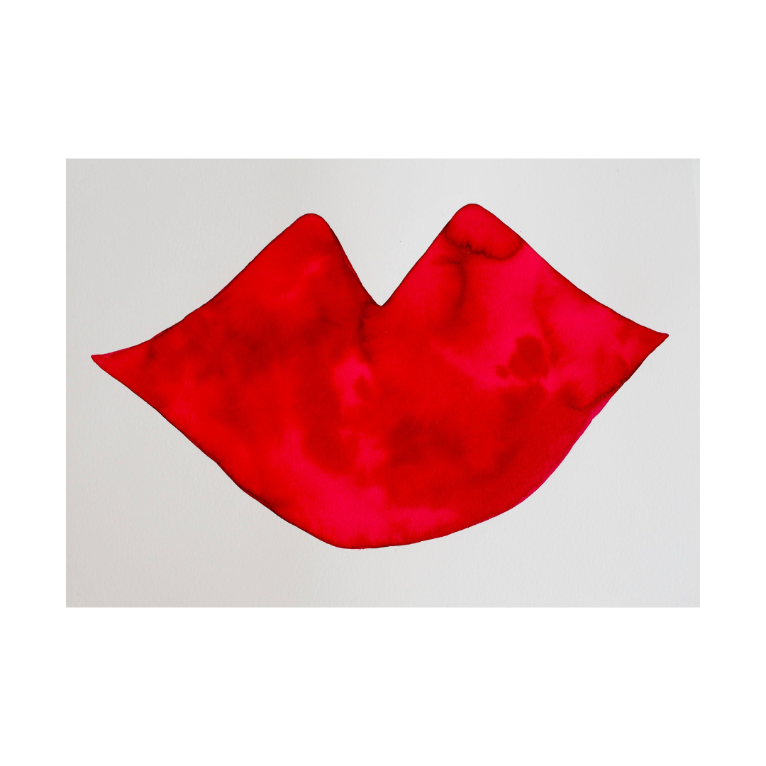Original Painting of Lips #7