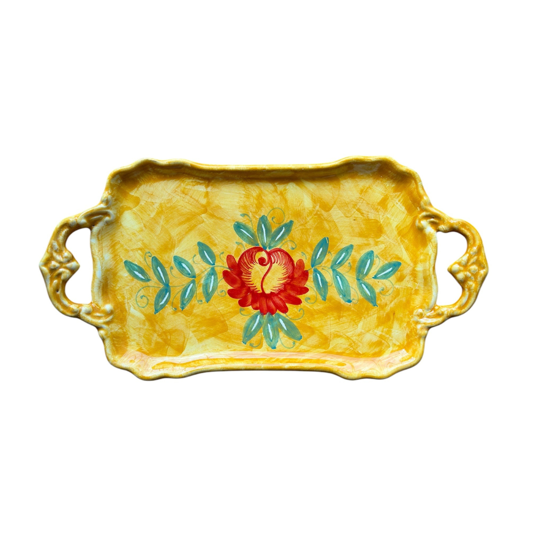 The Senape Rose Baroque Platter