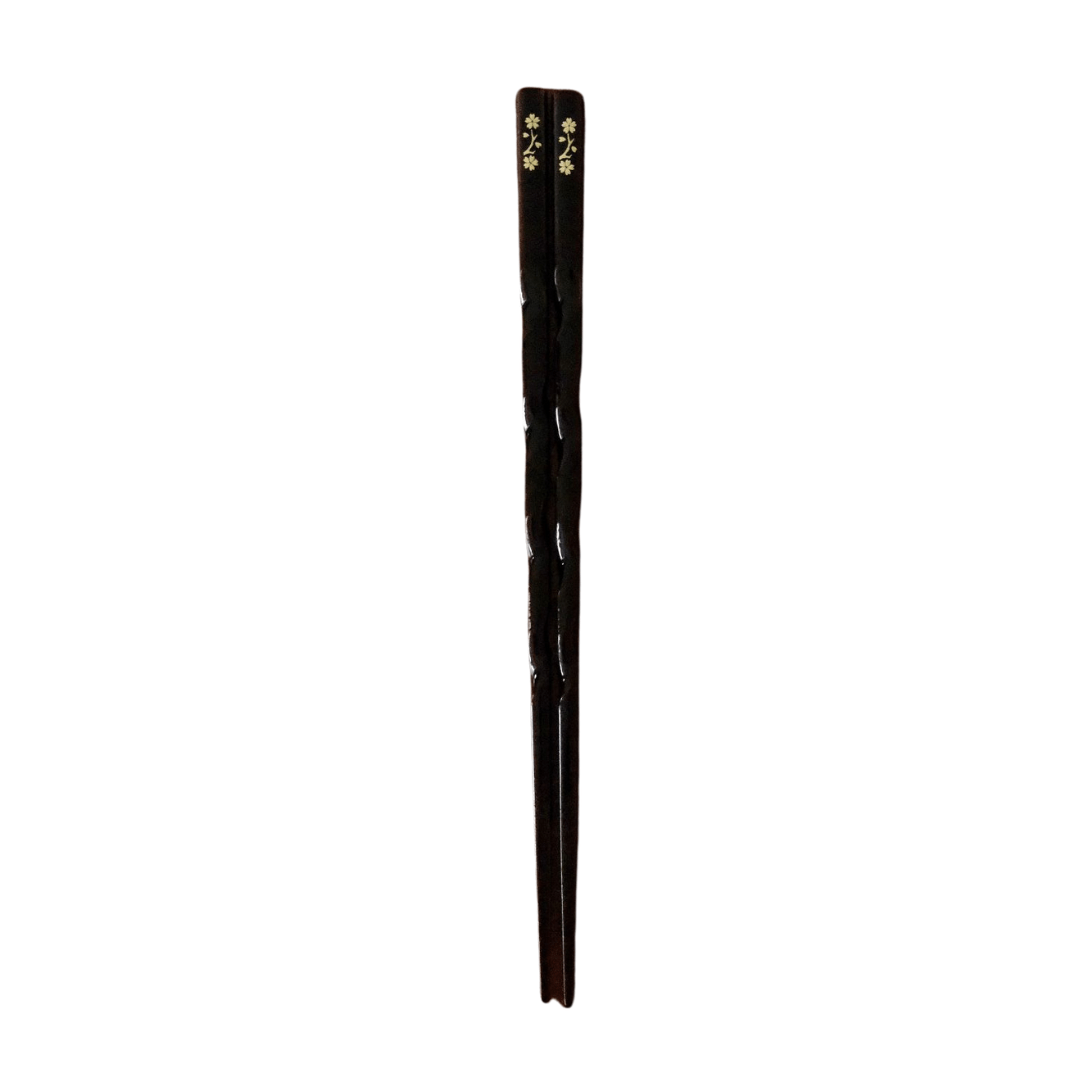 Curvy Natural Wood Chopsticks