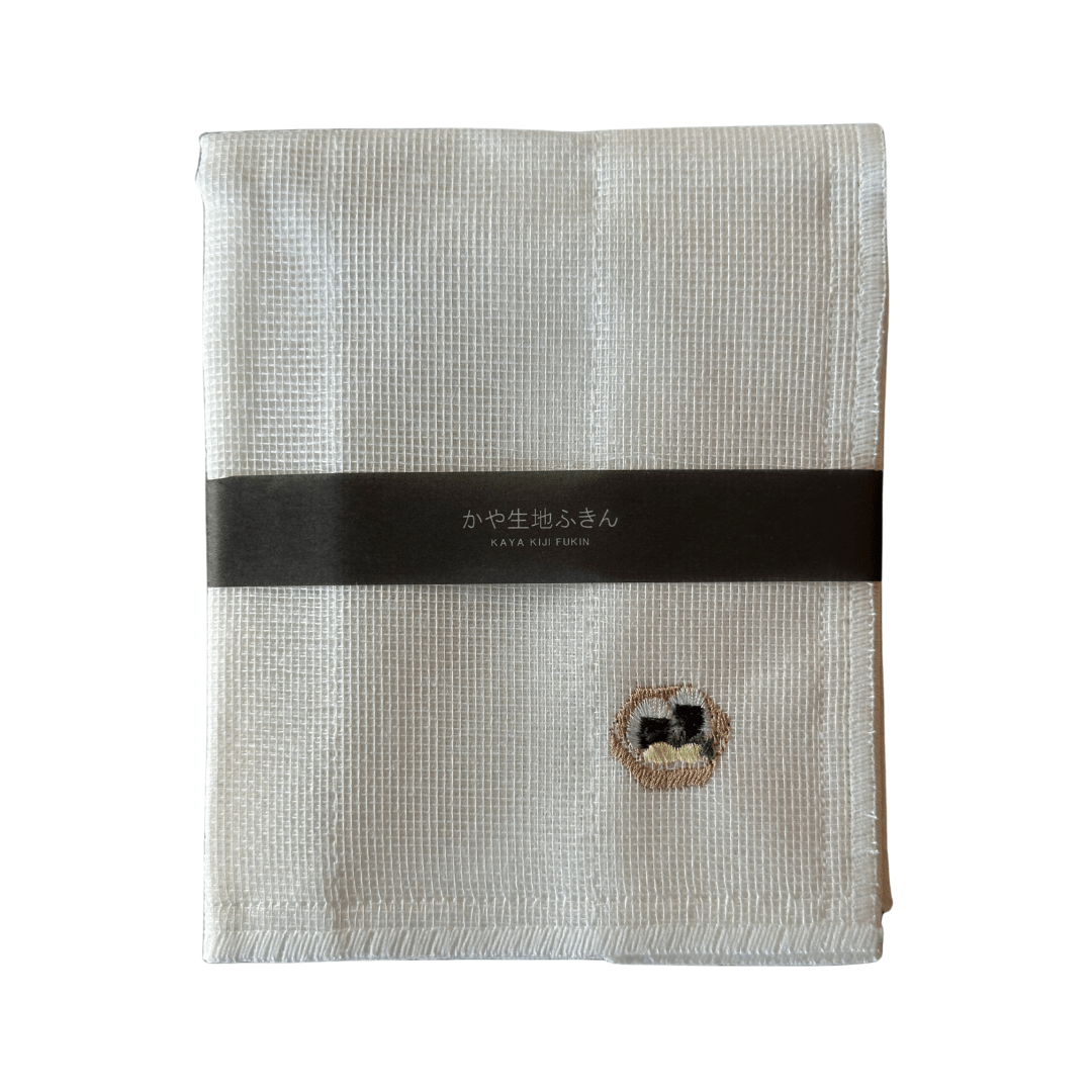 Rice Ball Emboridery Cloth with/without NAGORI Gift set (3-Pieces)