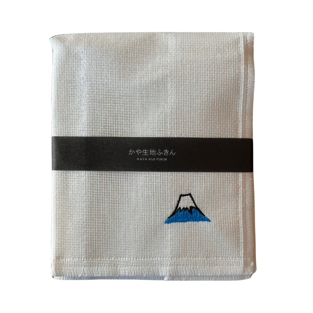 Fuji Embroidery Cloth with/without NAGORI Cutlery Gift set (3-Pieces)