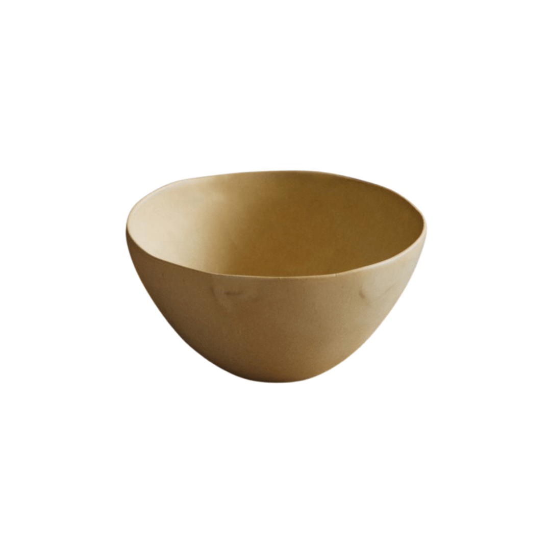 Yukina Omori Non-rim Bowl (Light Beige / Dark Beige)