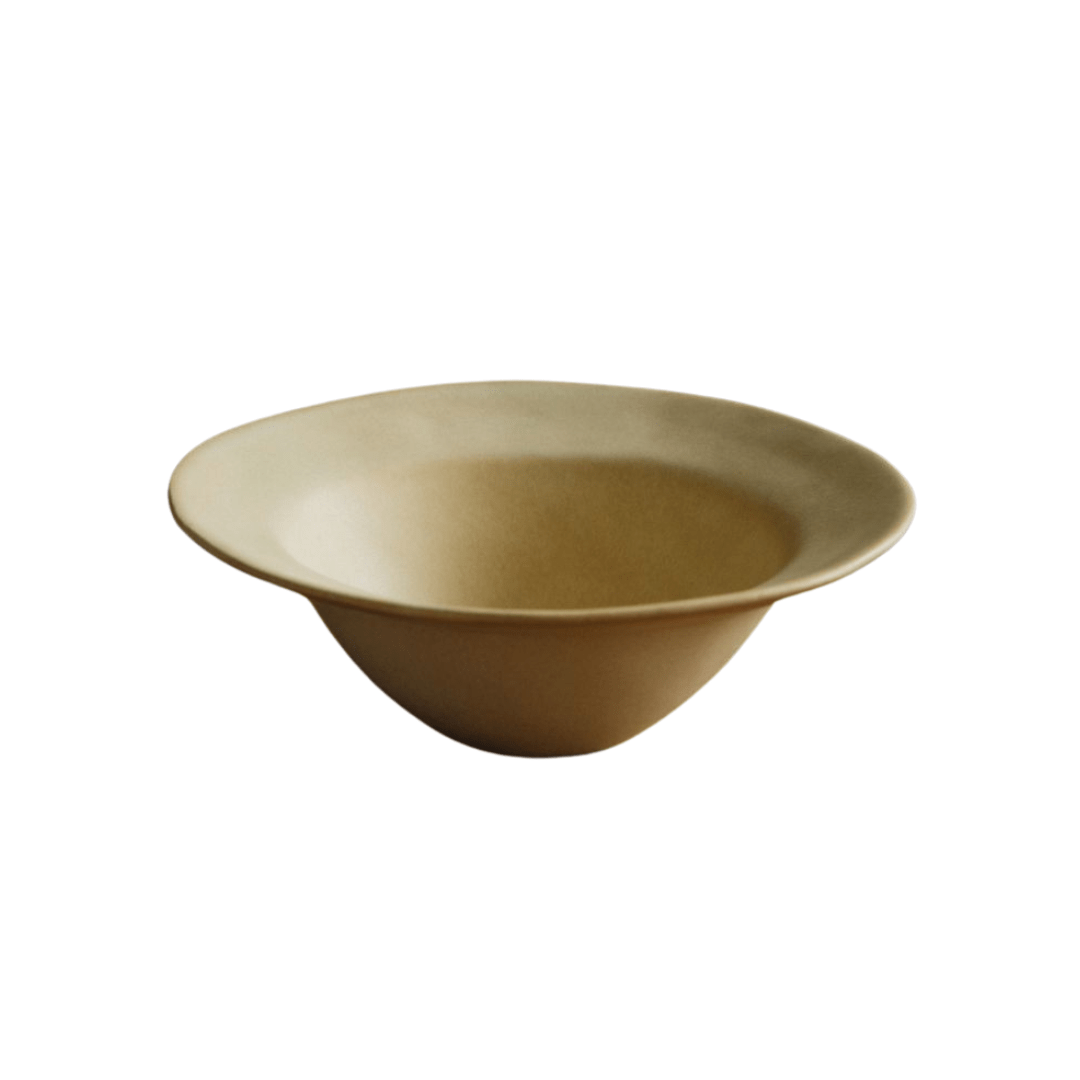 Yukina Omori Rim bowl (Light Beige / Dark Beige)