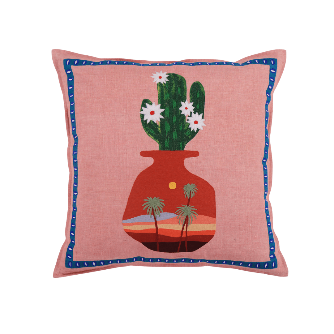 Still Life Cushion Cover - Vase