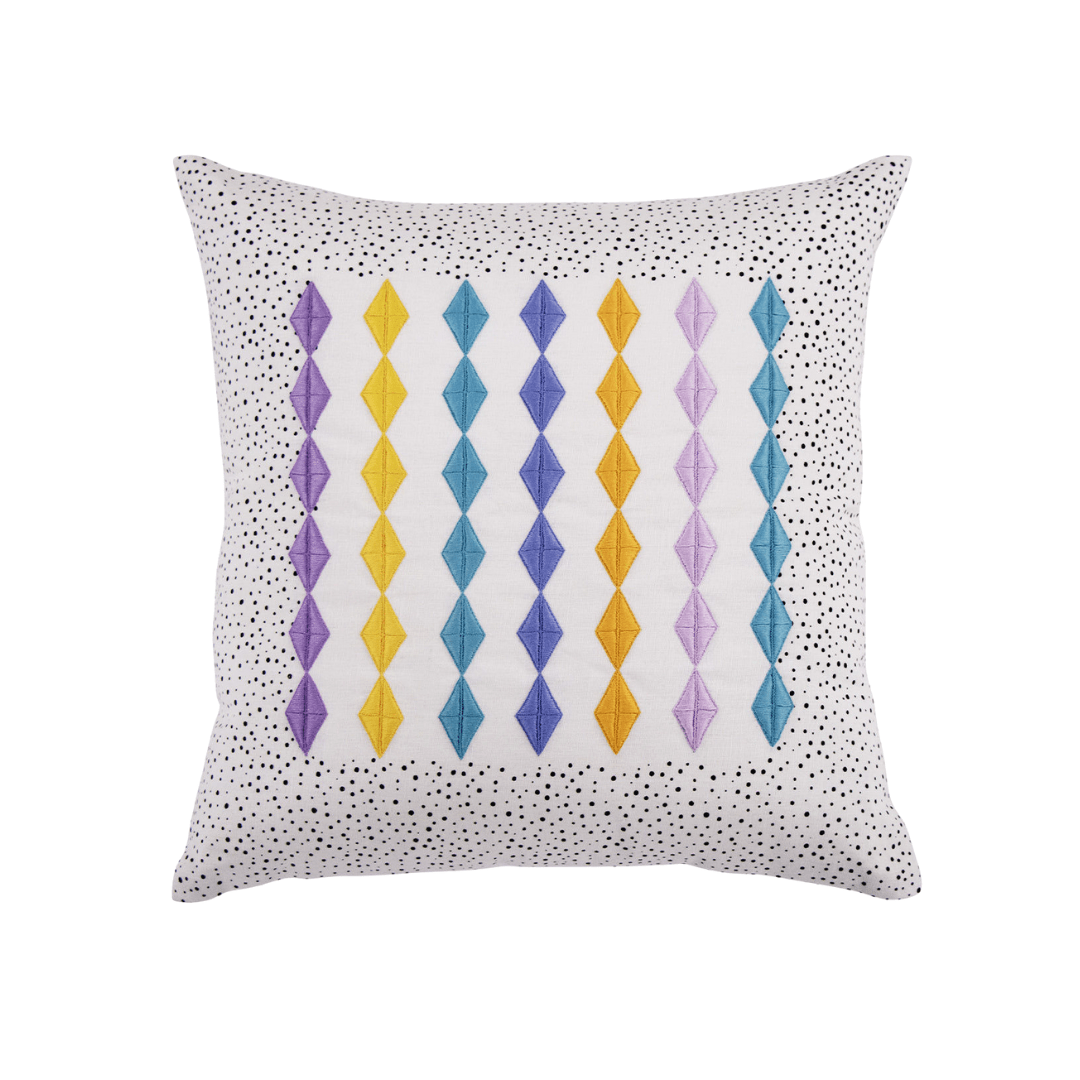 Diamonds Cushion Cover - Purple
