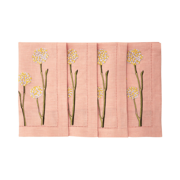 Embroidered Table Linen - Table Napkin (Set of 4)