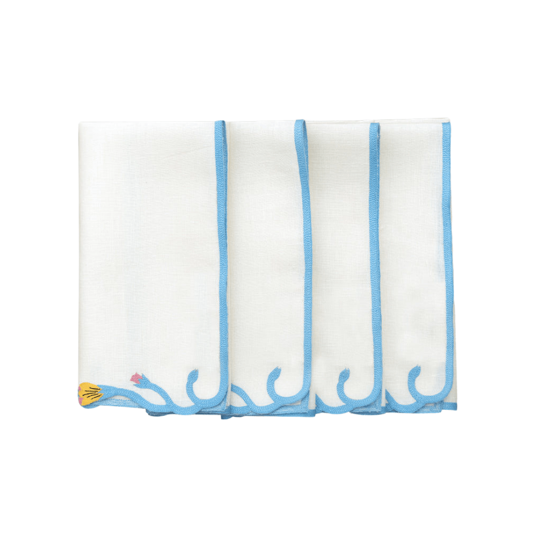 Embroidered Table Linen - Table Napkin (Set of 4)