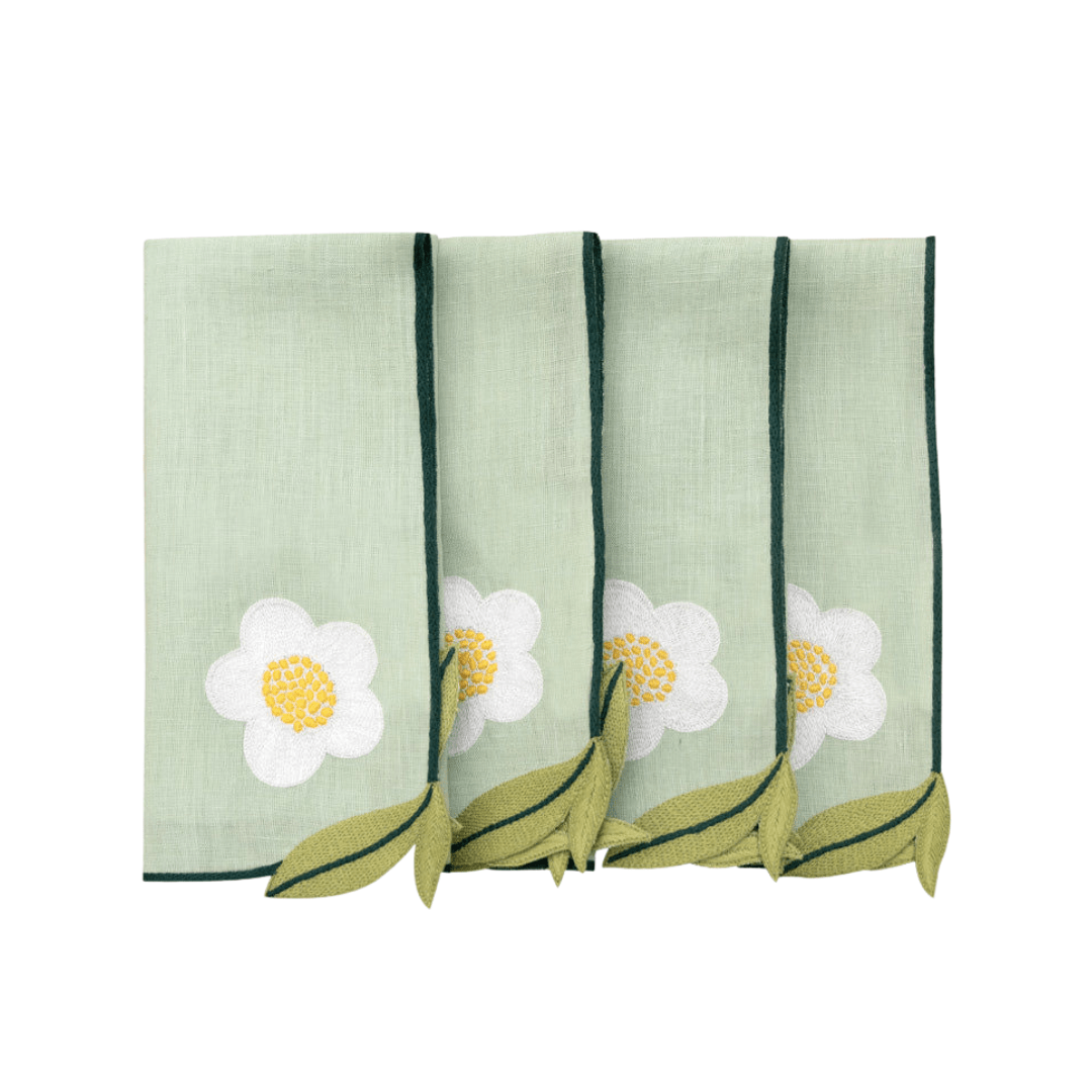 Embroidered Table Linen - Table Napkin (Set of 4)