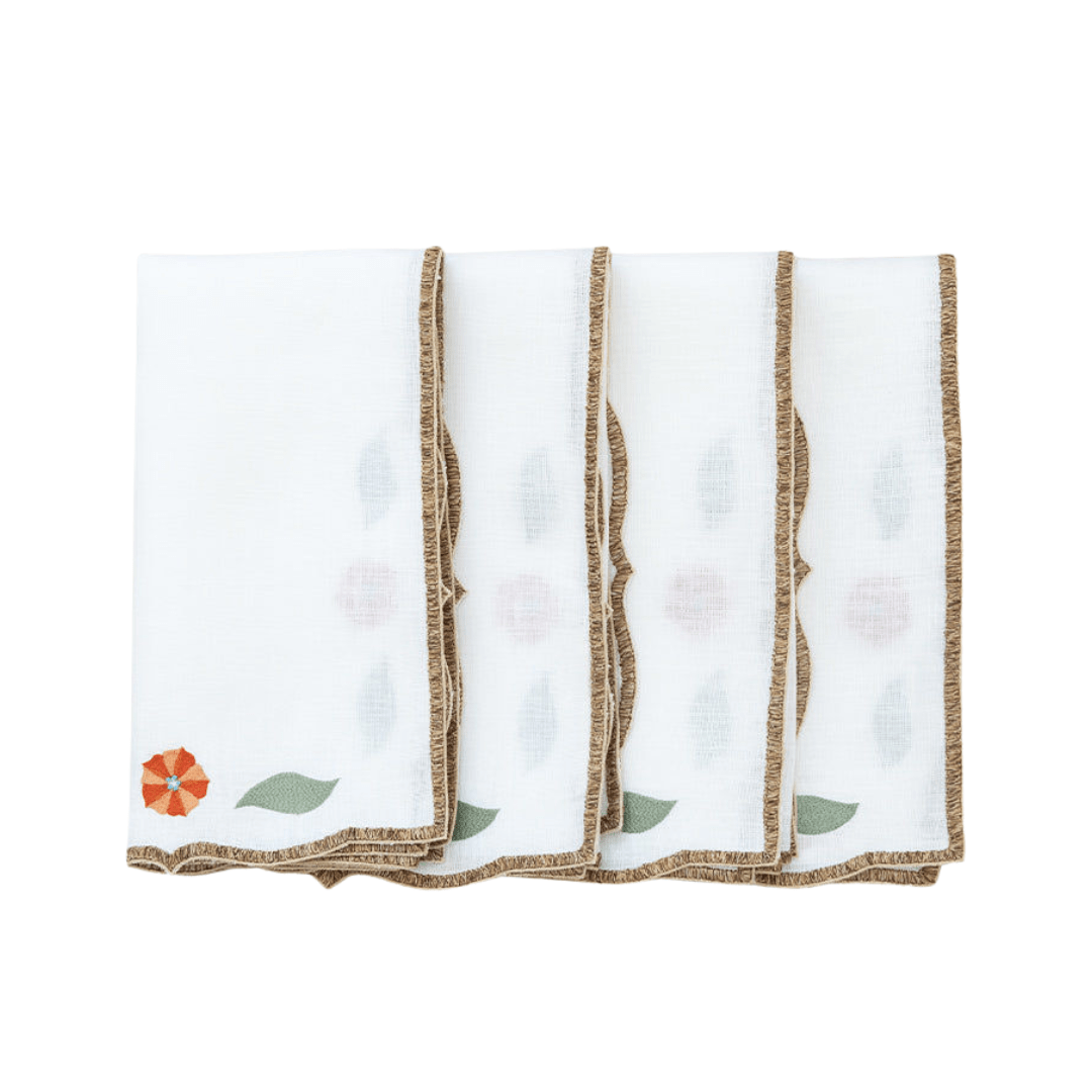 Bold Blossom - Table Napkin (Set of 4)
