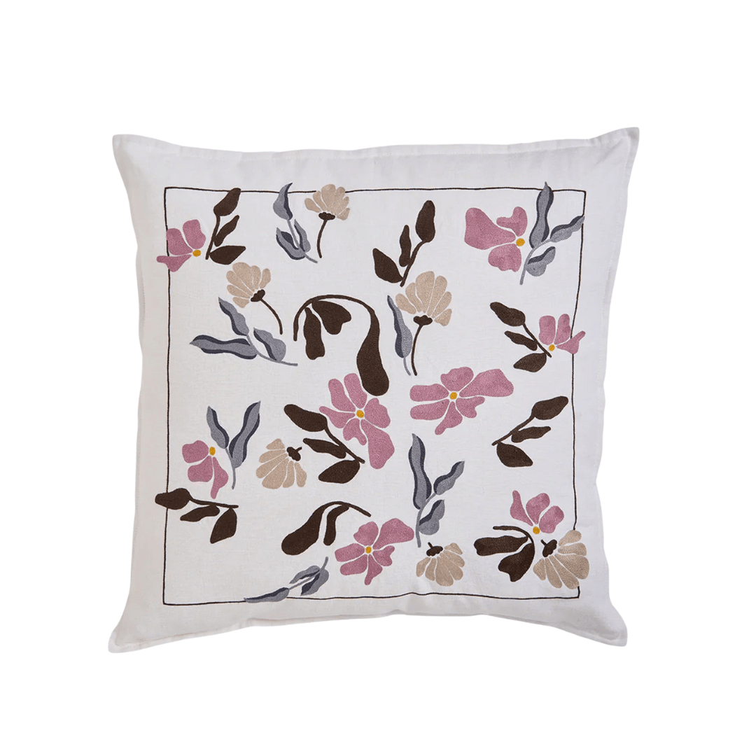 Bouquet Cushion Cover - Pink