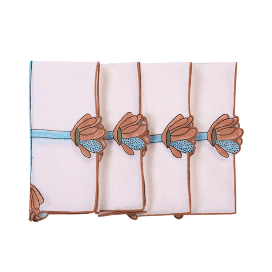 Cactus Table Napkin - Brown (Set of 4)