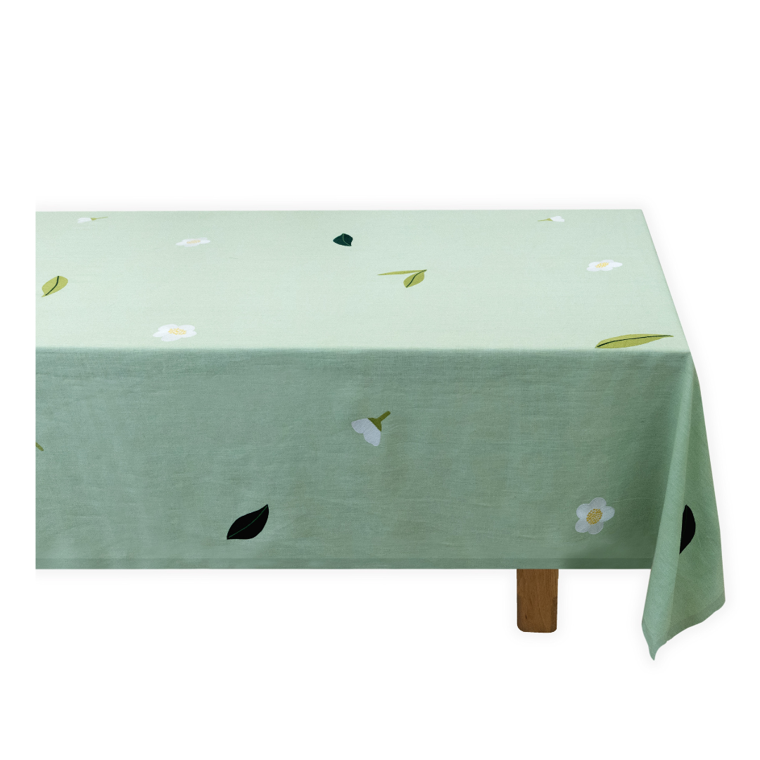 Embroidered Tablecloths - Green (Set of 4)