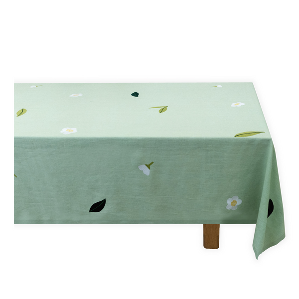 Embroidered Tablecloths - Green (Set of 4)