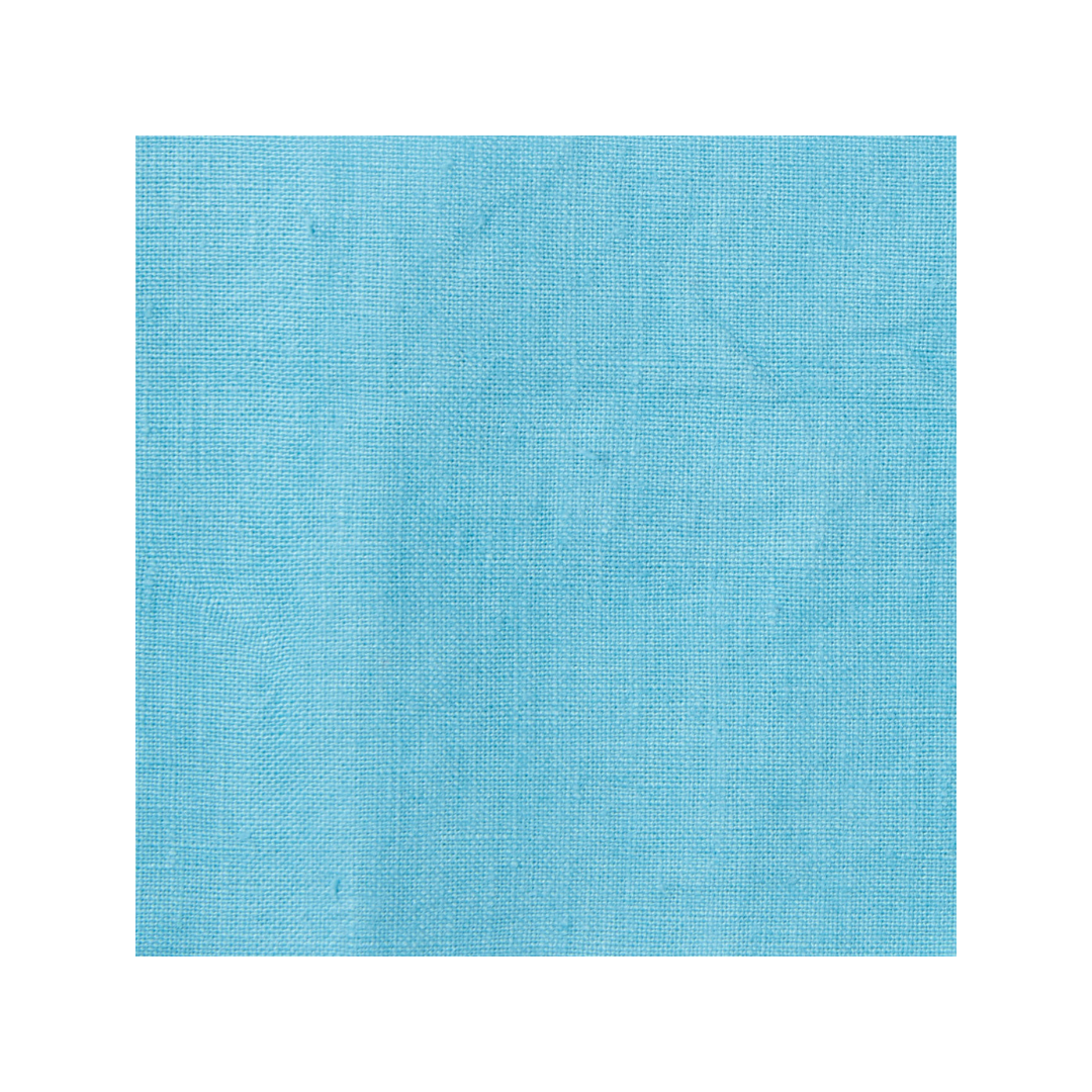Isabella Hand Dyed Fabric Linen Sky Blue