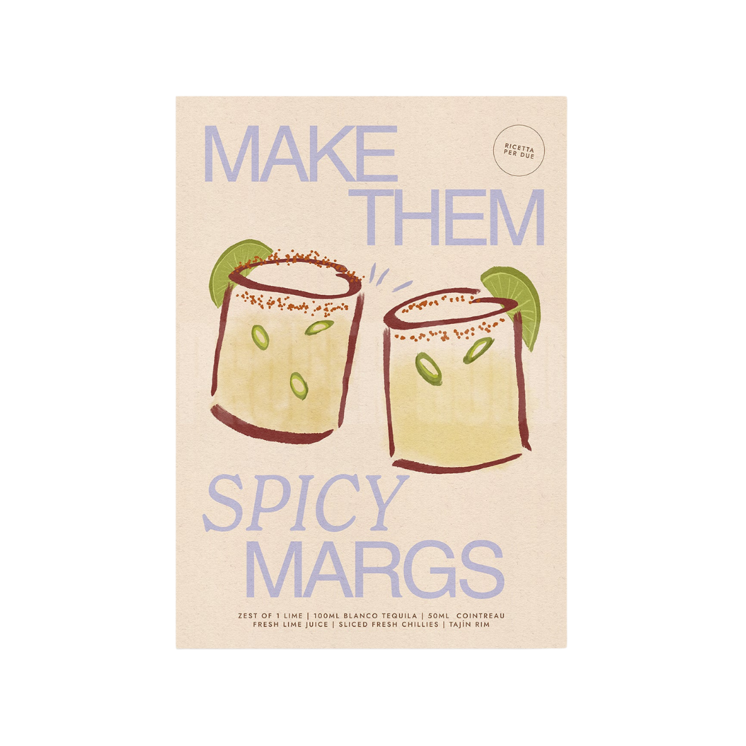 Spicy Marg Print