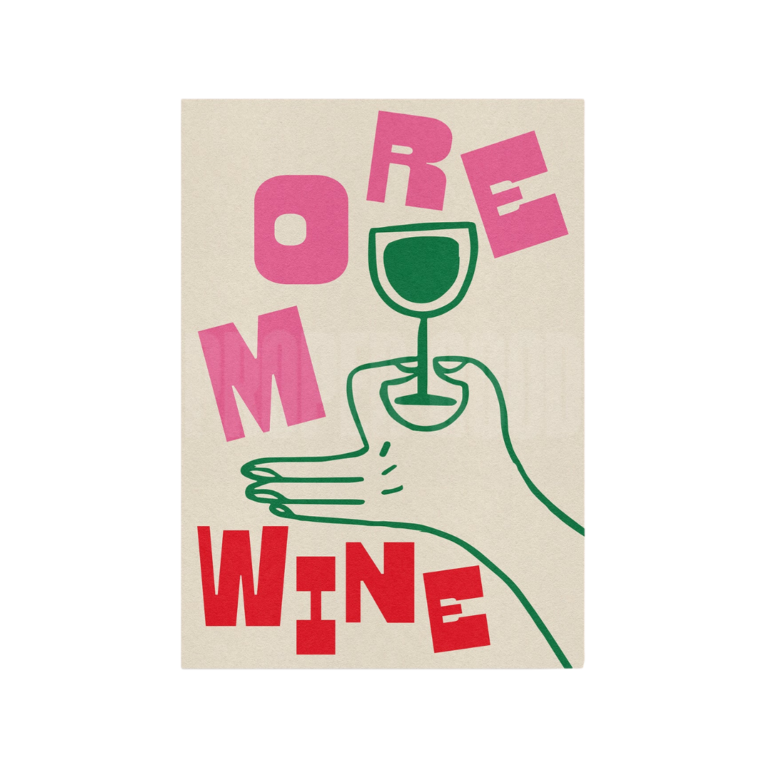 More Wine Print