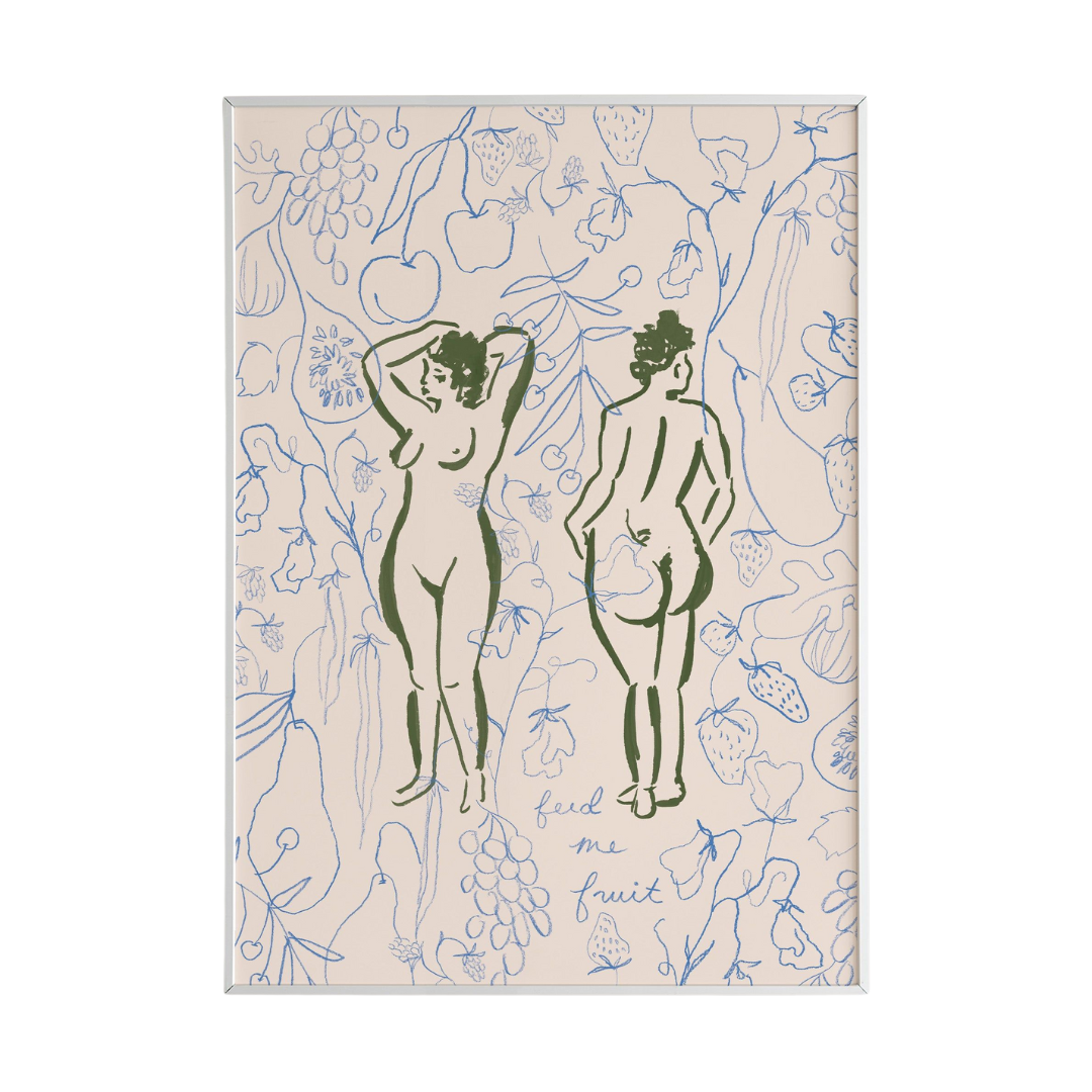 “Fruit Nymphs” Art Print