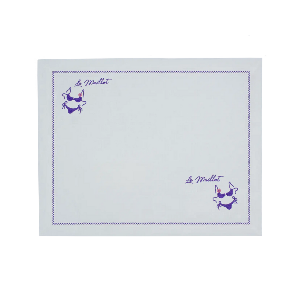Linen Placemat "Le Maillot"