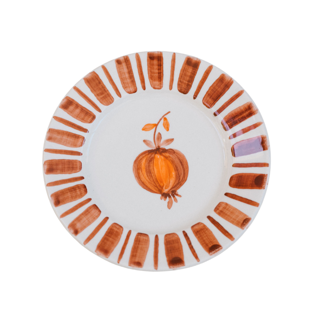 Brown Serving Plate – The Portuguese Chitas