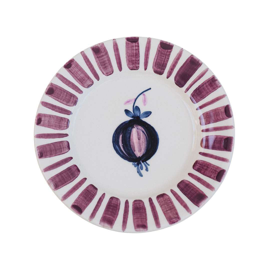 Purple Serving Plate – The Portuguese Chitas