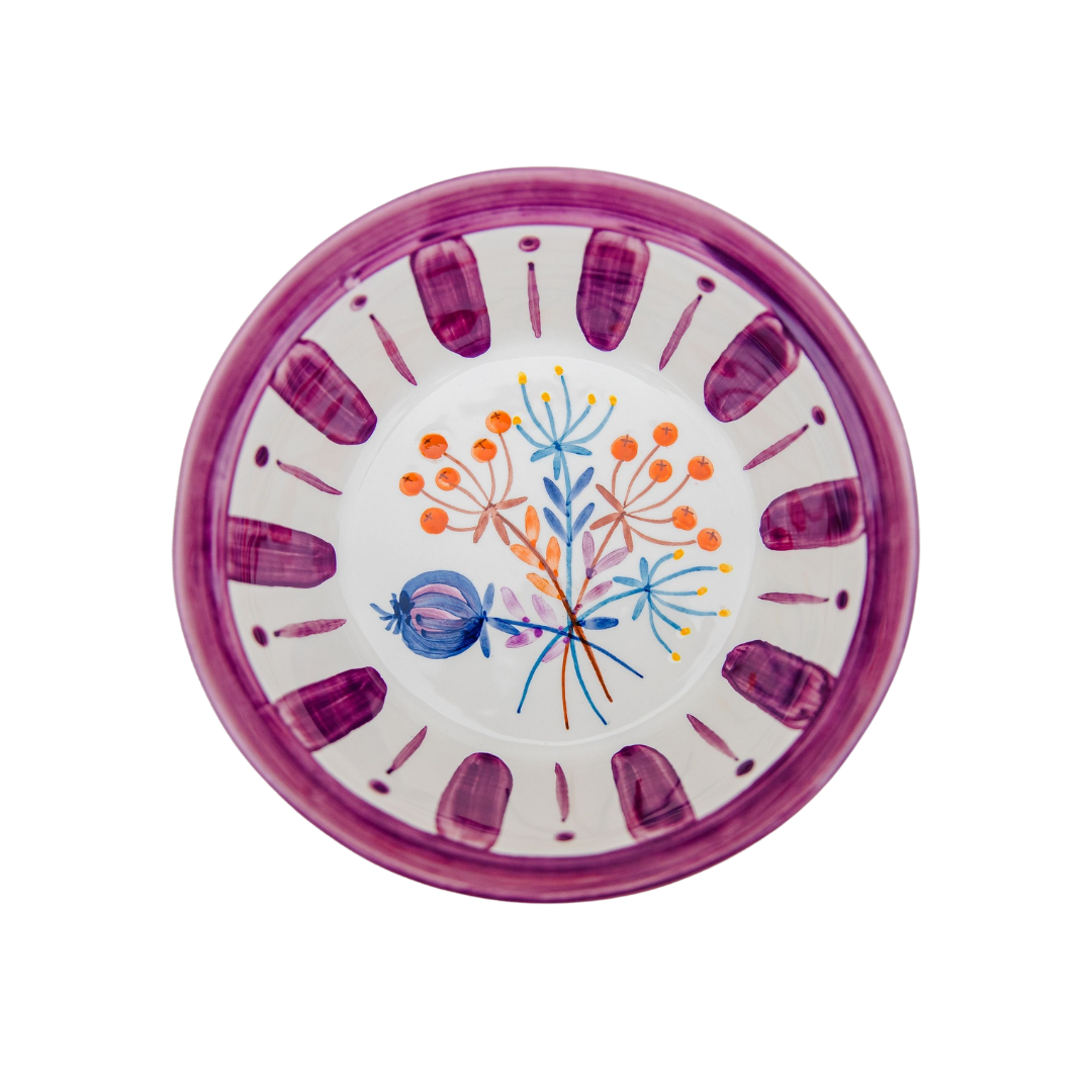 Deep Purple Serving Bowl - The Portuguese Chitas