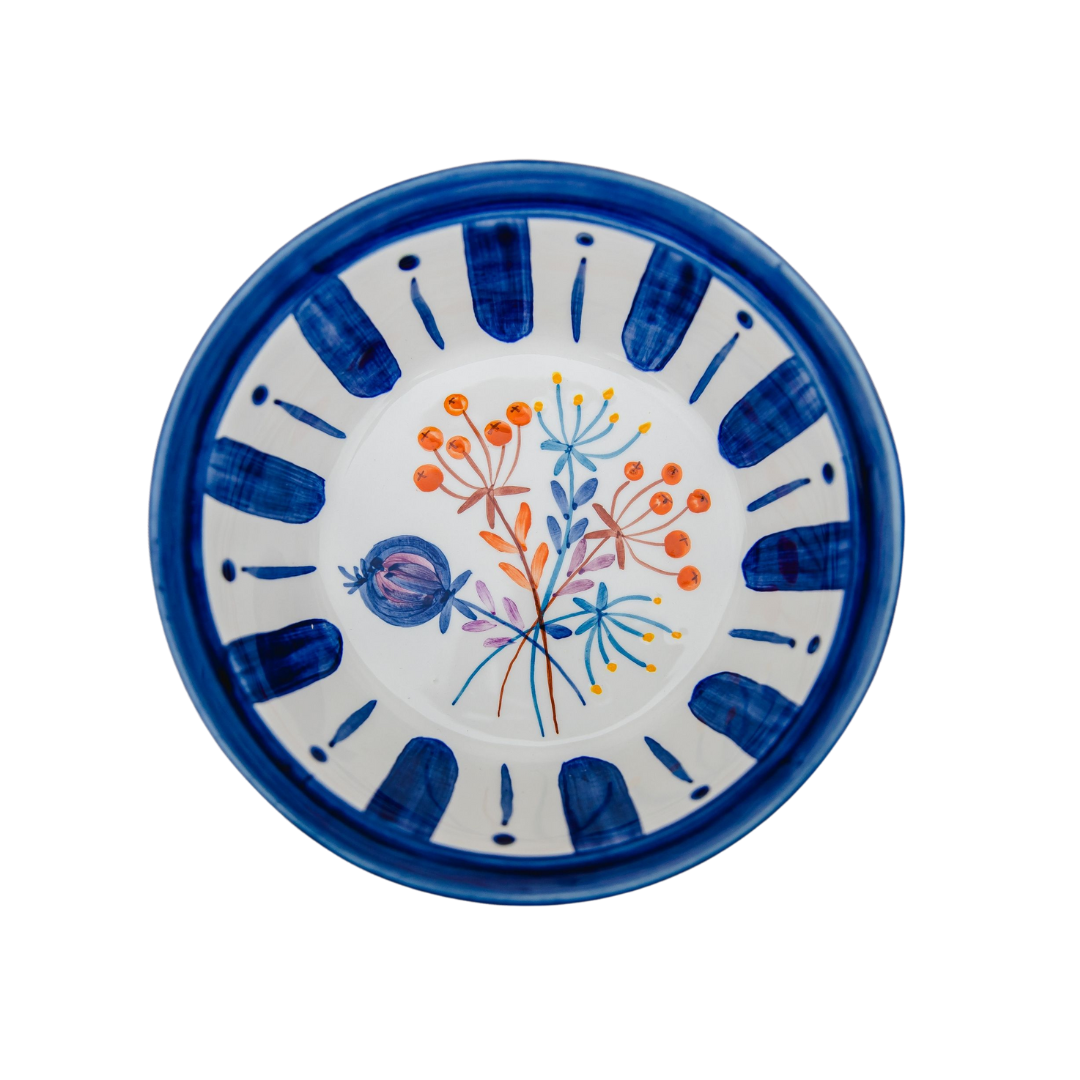 Dark Blue Serving Bowl - The Portuguese Chitas