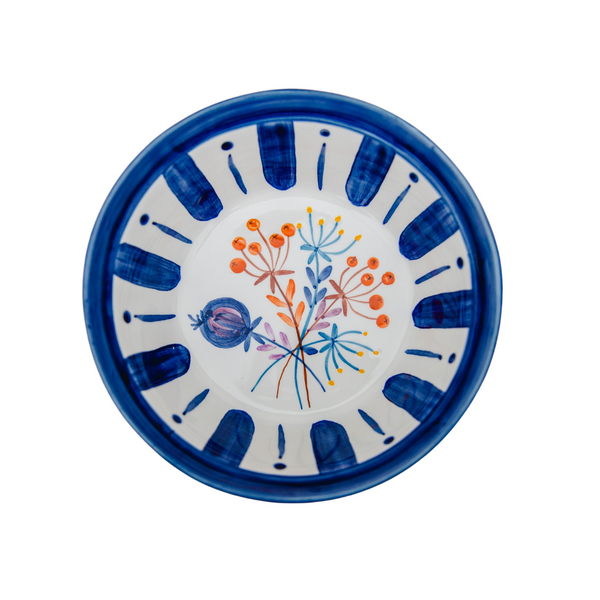 Dark Blue Serving Bowl - The Portuguese Chitas