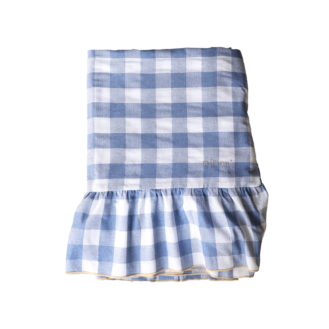 Tablecloth Ruffle Check