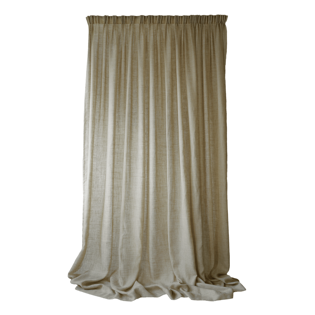 Curtain Ellie Honey Yellow