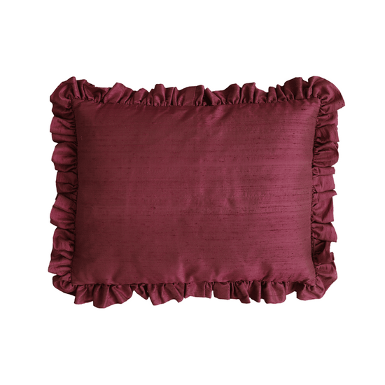 Ruffle Silk Cushion Blossom