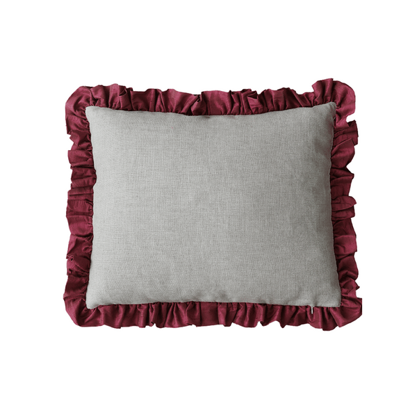 Ruffle Silk Cushion Blossom