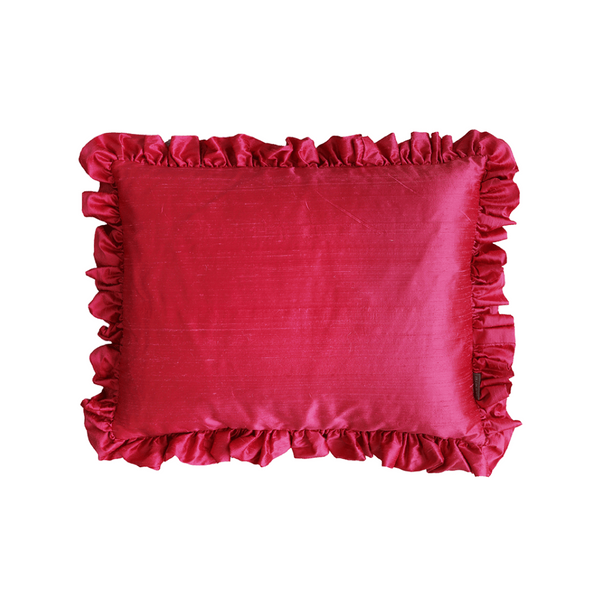 Ruffle Silk Cushion Candy