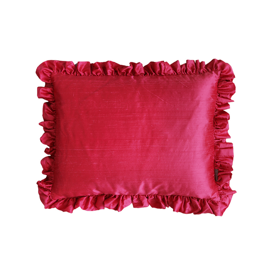 Ruffle Silk Cushion Candy