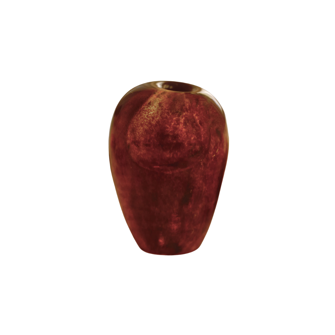 Mouth Blown Vase Liv Brown