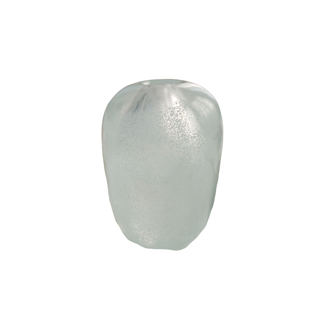 Mouth Blown Vase Liv Aqua