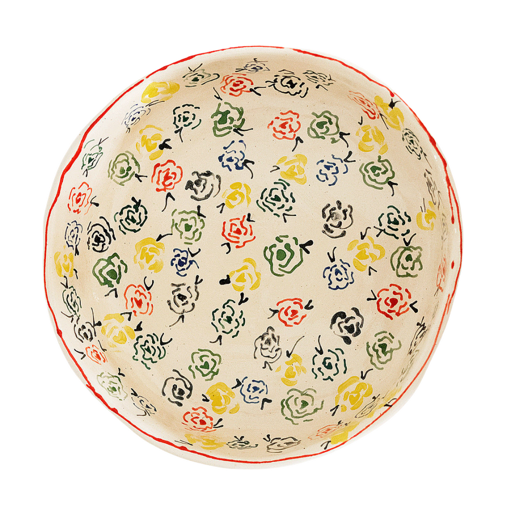 Roses Salad Bowl